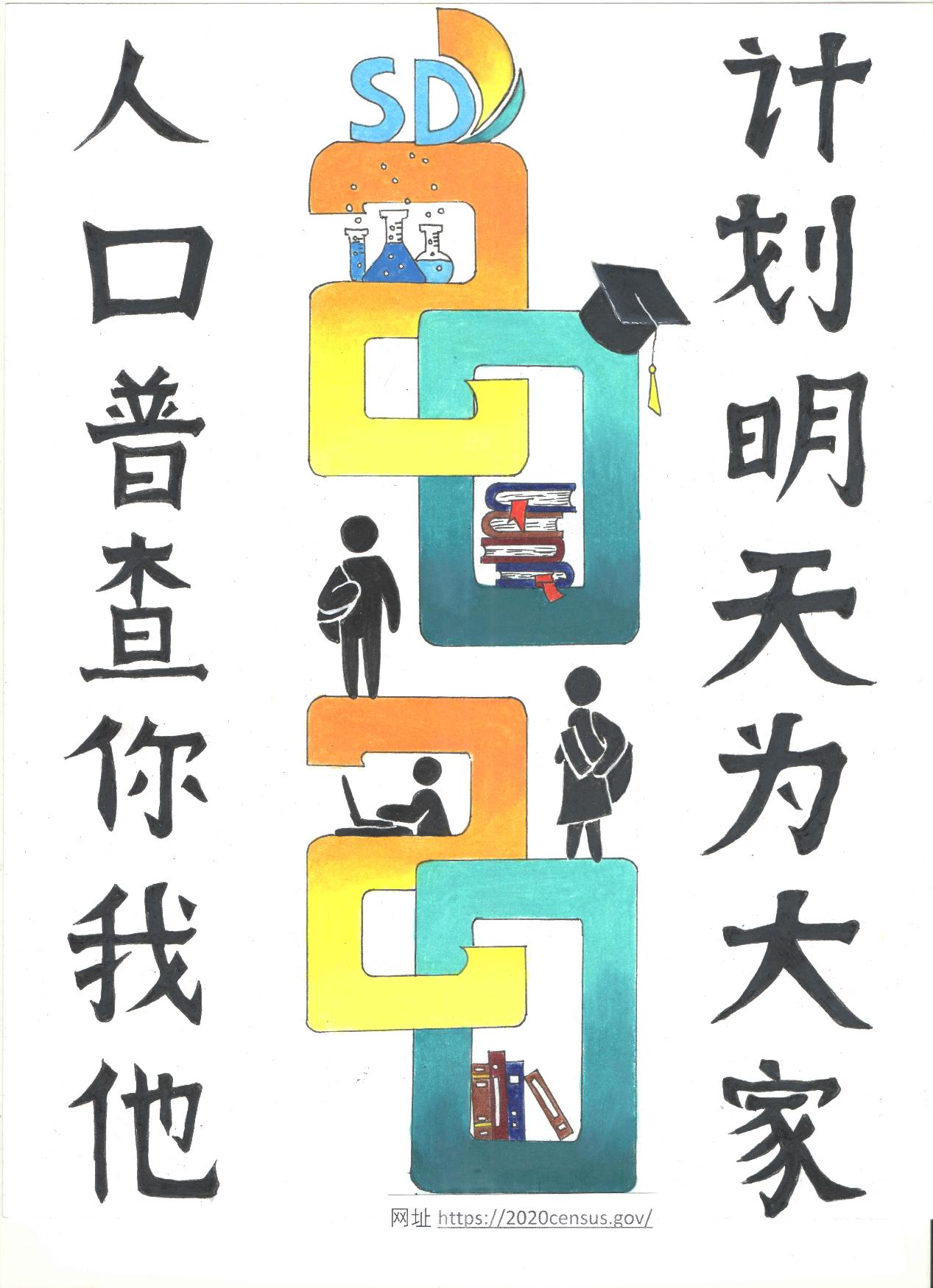 2020人口普查宣传画大赛获奖名单