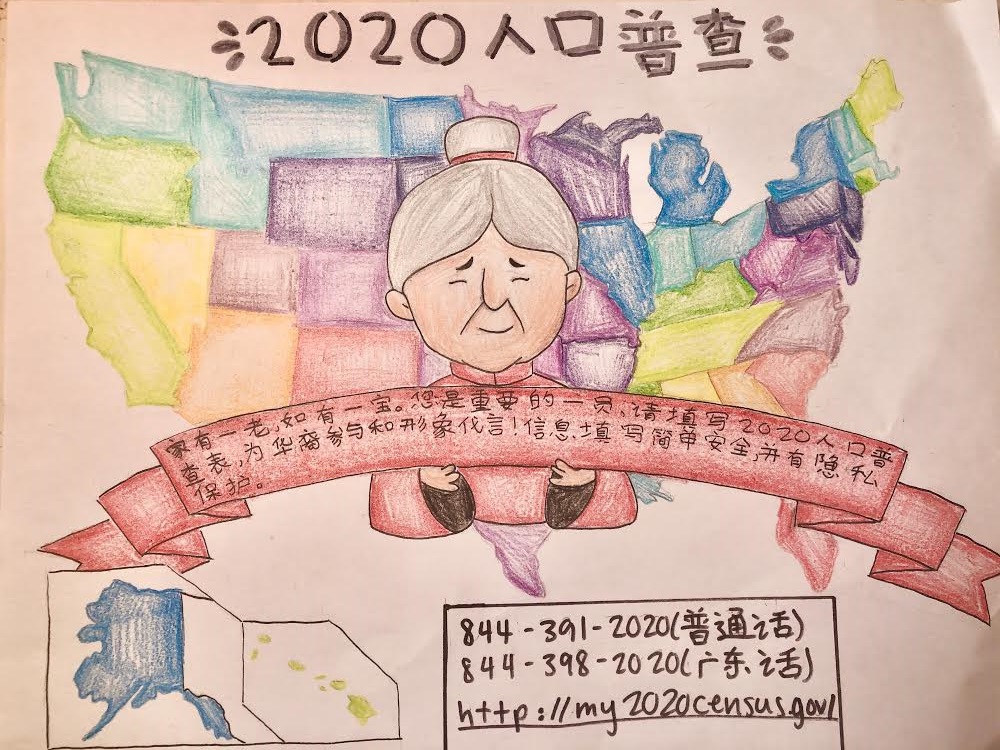 2020人口普查宣传画大赛获奖名单